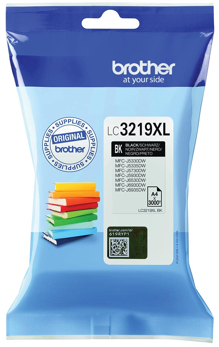 Brother Cartucho de Tinta Original LC3219XL Negro