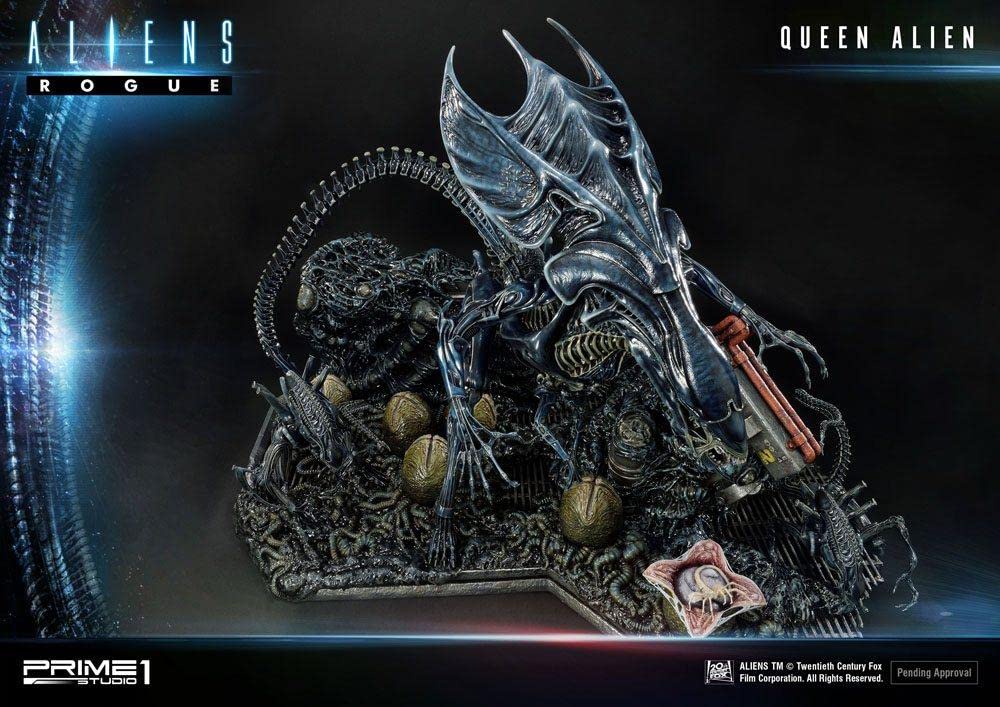 Aliens Premium Masterline Series - Figura Decorativa (71 cm), diseño de Reina Alien Battle Diorama