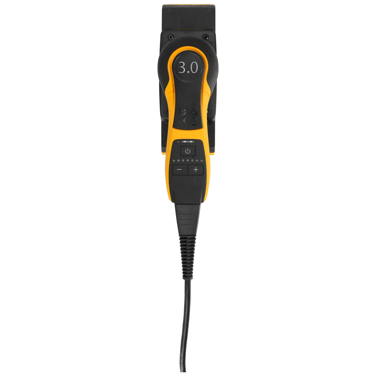 Mirka DEOS II 383 lijadora orbital 70x198mm 300 W lijadora de baja vibración para el lijado sin polvo de madera, tabiquería seca y metal con papel de lija velcro / MID3834044