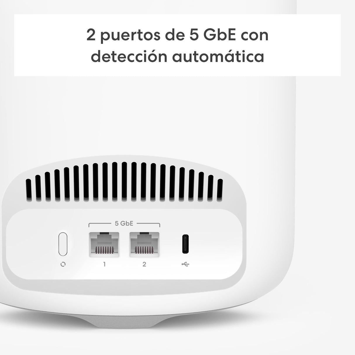 Router wifi de malla eero Pro 7 de Amazon (último modelo): tribanda con Wi-Fi 7, compatible con velocidades de red de hasta 5 Gb/s y cobertura de hasta 190 m² (1 unidad)