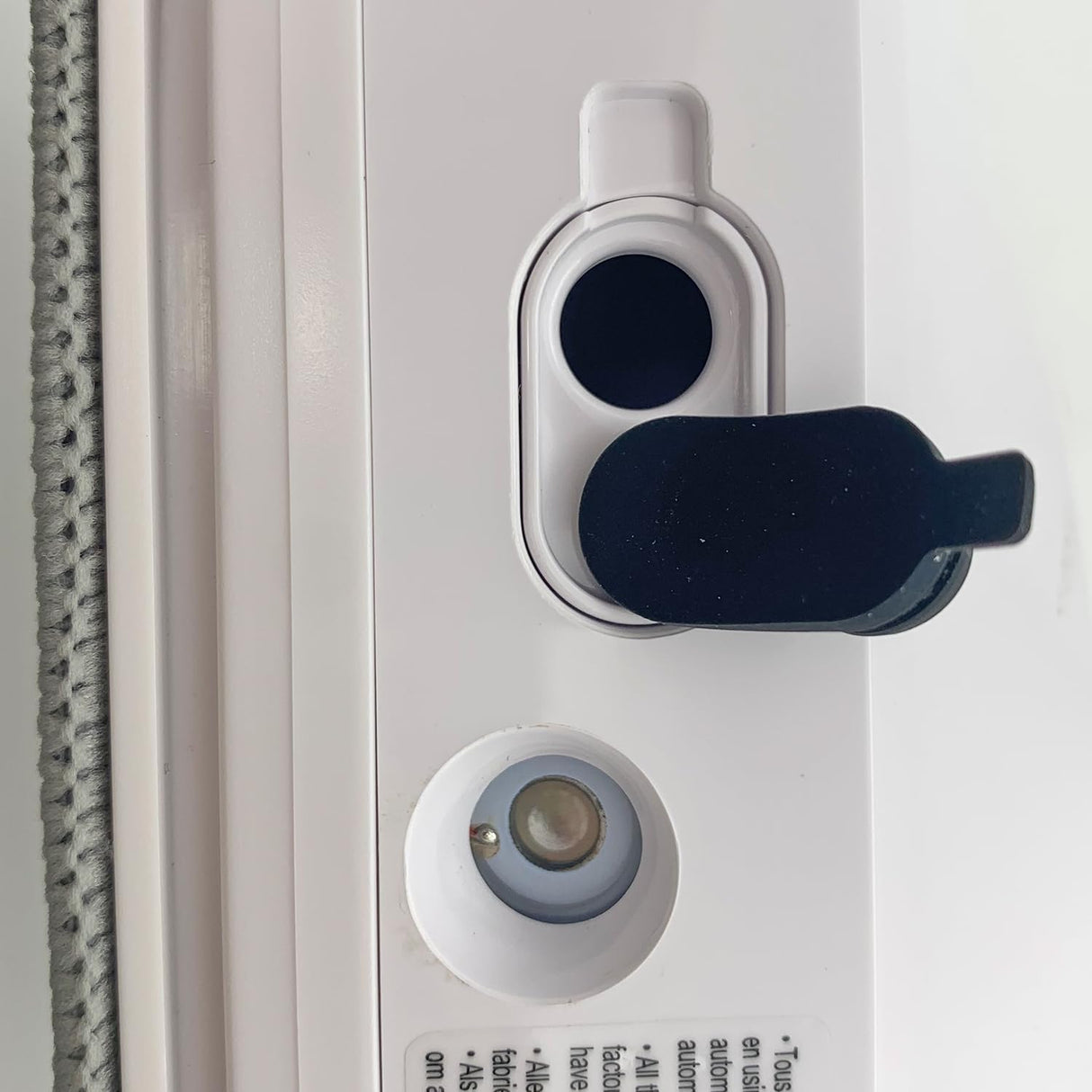 Wiizzee Robot Limpiador de Ventanas NV-01, Fino, silencioso, 3 Modos de Limpieza (N/Z/NZ), método de Control por aplicación, Control Remoto
