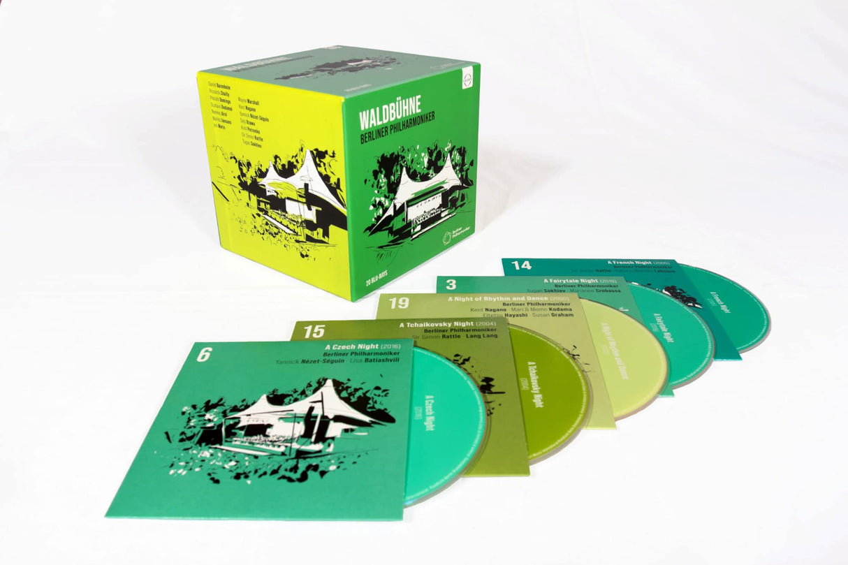 Berliner Philharmoniker - Waldbühne: 20 Concerts Filmed Between 2000 and 2022 (BLURAY)