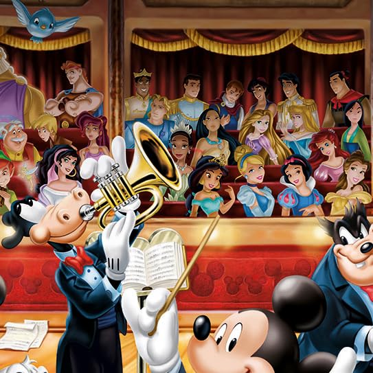 Clementoni - Puzzle 13200 piezas Orquesta Disney, Puzzle adulto, Color Surtido (38010)