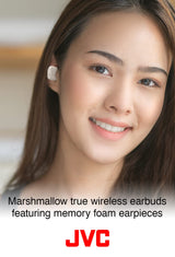 JVC HA-A11T Marshmallow True Auriculares inalámbricos con micrófono - Azul