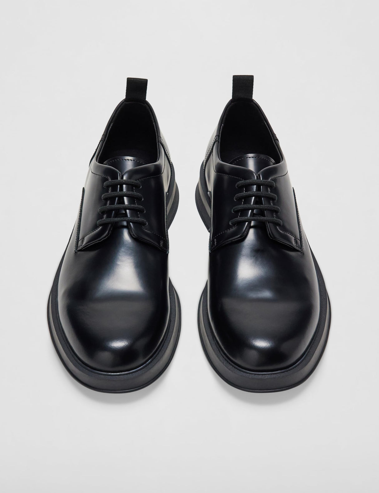 HUGO Lenner_Derb_bo, Derby Hombre, Black, 44 EU
