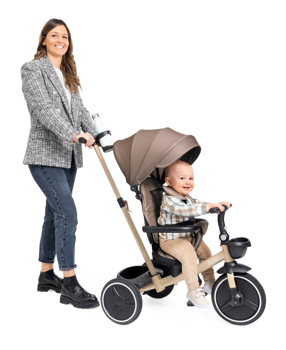 Chicco- Triciclo evolutivo, Color Beige (Artsana SPA 1)