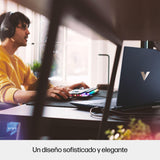 HP Victus 15-fa2022ns - Ordenador portátil Gaming 15" FHD (Intel Core i7-13620H, 16GB RAM, 512GB SSD, NVIDIA RTX 4050, FreeDos) - Azul - Teclado QWERTY Español