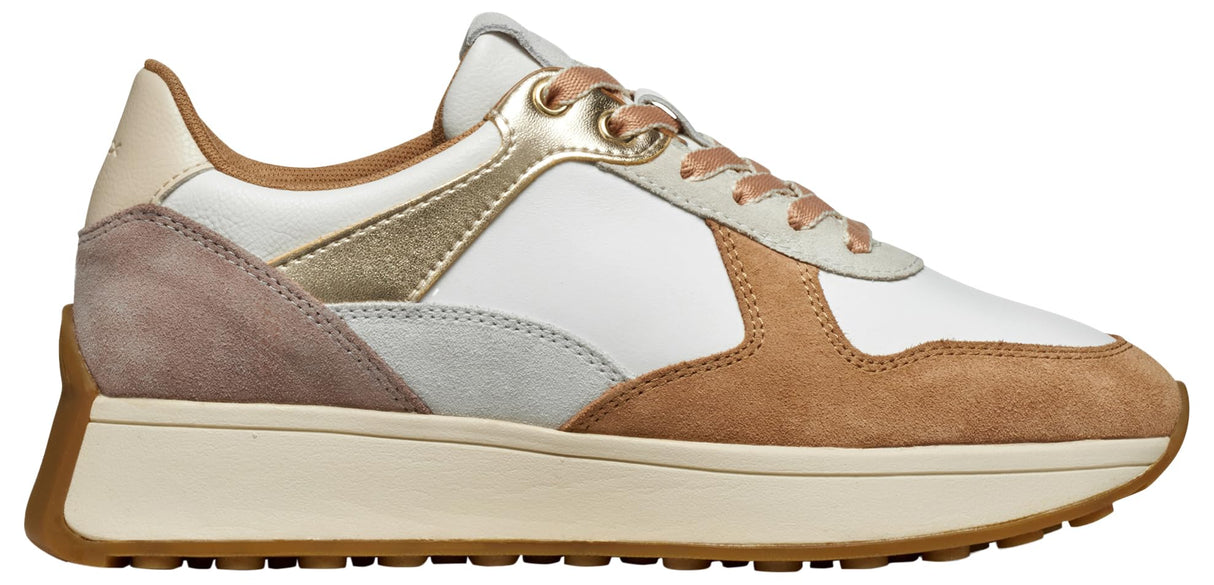 Geox D Amabel, Zapatillas Mujer, Multicolor, 40 EU
