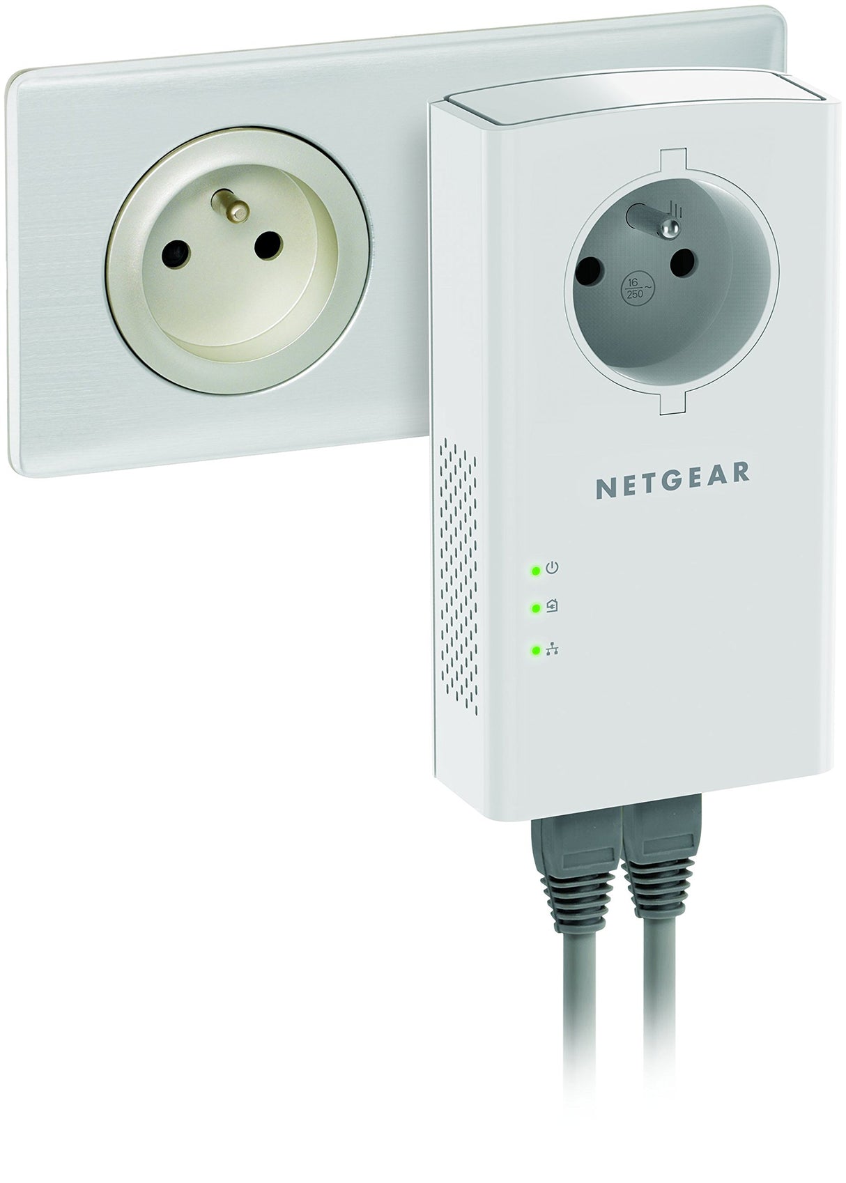 Kit de 2 CPL PLP2000 2000 Mbps Prise filtrée intégrée et 2 Ports Gigabit