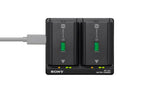 Sony Cargador de batería BC-ZD1 Cargador de batería, para baterías NP-FZ100 de Alta Capacidad (2), con compatibilidad con USB Power Delivery
