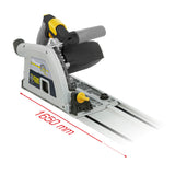 Fartools CS 165R - Sierra circular sobre riel, 1650 mm, 1200 W, color negro