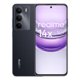 realme 14x 5G Smartphone 6+128GB, Pantalla Eye Comfort 120Hz, cámara nítida de 50MP, batería de Larga duración 5000mAh, Resistencia a los Golpes de Nivel Militar, Octa-Core, Negro (sin Adaptador)