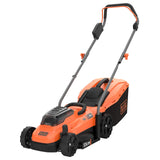 BLACK+DECKER BcmW3318L2,Cortacésped a Batería 18 V, Ancho de Corte 33 cm con 2 Baterias Litio de 2.5 Ah