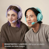 SteelSeries Arctis Nova 3X Wireless Gaming-Headset – App-Steuerung – 40 Std. Akku – Neodym-Magnet-Treiber – 2,4 GHz/Bluetooth – Abnehmbares Mikrofon – Xbox, PS5, PC, Switch, Mobilgeräte Aqua
