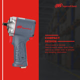 Ingersoll-Rand 36QMAX Llave de Impacto 1/2 Pulgada, Potente Llave de Impacto Neumática 870 Nm Torque, Diseño Ligero y Compacto