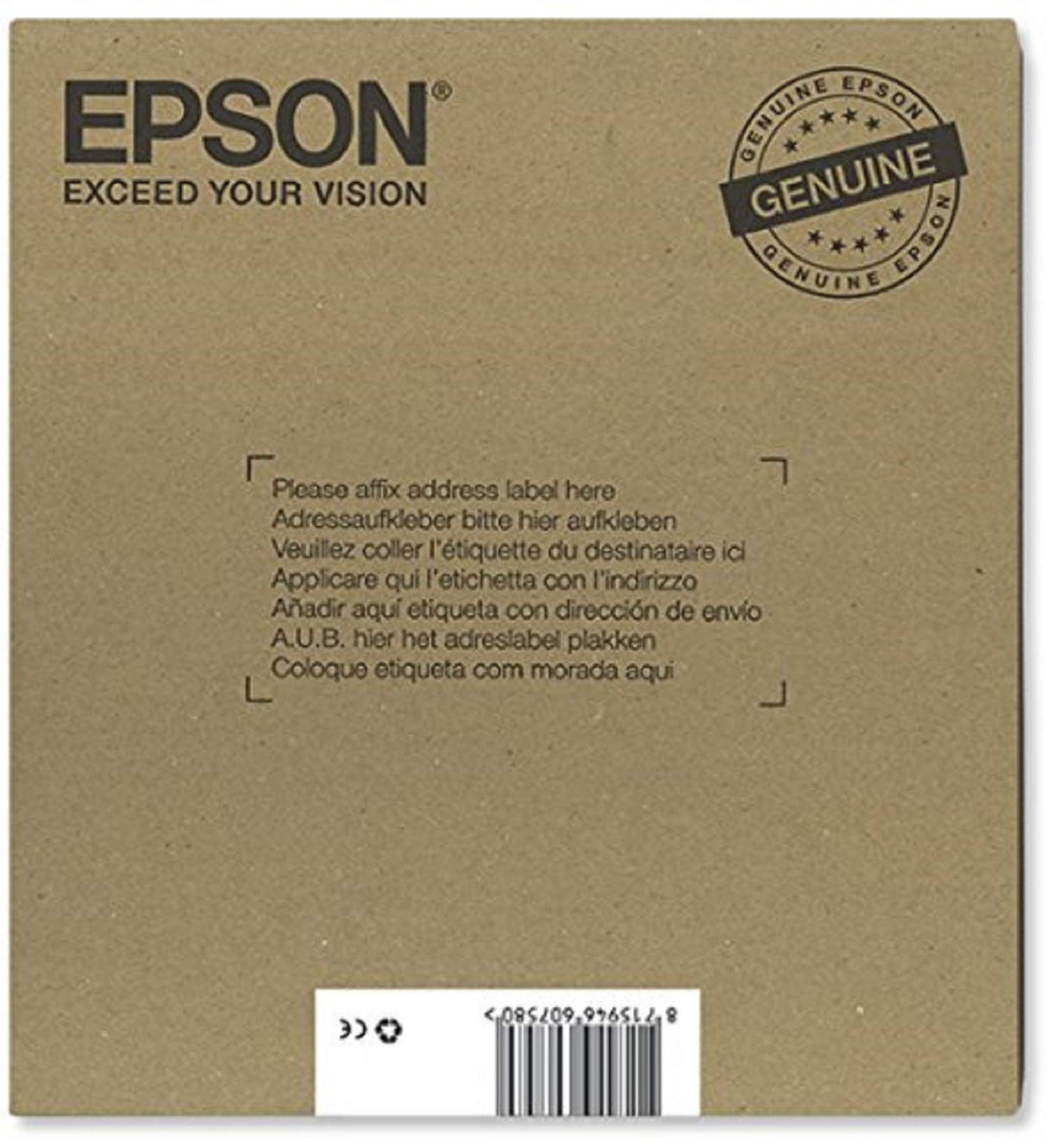 Epson 26 cartucho multipack (4 colores) embalaje eco-friendly