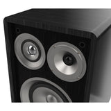 Wiibo Vintage 6 Black Altavoces Estantería 3 Vías 100W Pareja