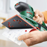 Bosch Home and Garden 0.603.340.300 Lijadoras orbitales con maletín, 240 V, 250 W, electrónica, superficie 264 cm