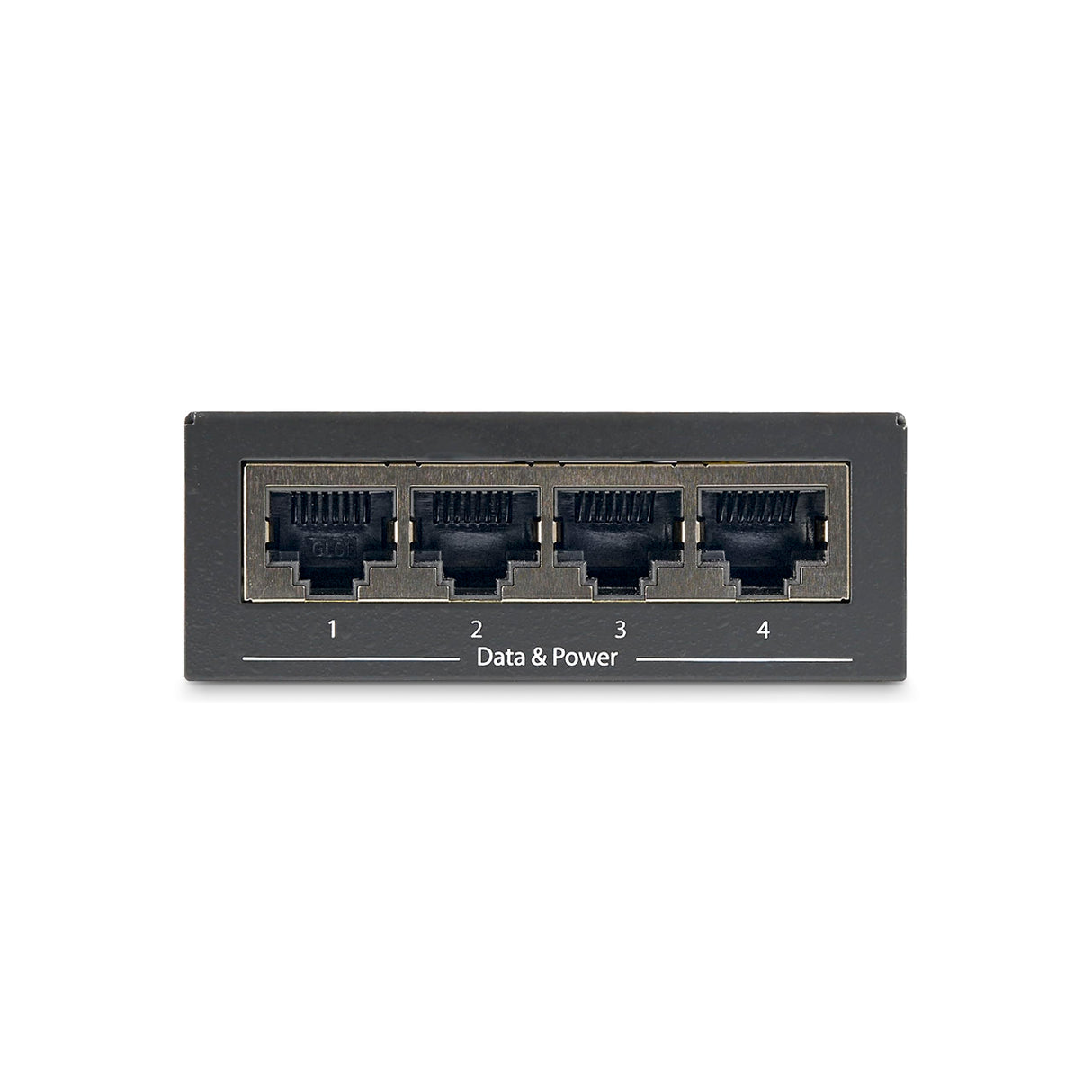 StarTech.com Inyector de Alimentación PoE Power over Ethernet Midspan 4 Puertos Gigabit RJ45 de Pared - 30,8W por Puerto - 802.3at af