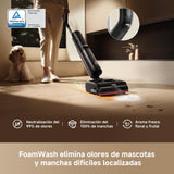 DREAME H15 Pro FoamWash Aspirador en Seco y Húmedo, Lavado con Espuma Focalizado, Solución de Limpieza con Proporción Inteligente, Brazo Robótico con IA 2.0, TangleCut 2.0, Lavado a 100 °C