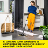 Kärcher Limpiadora de vapor SC 1 Multi & Up, tiempo de calentamiento: 30 s, rendimiento: 30 m², depósito: 0,2 l, 1,6 kg, boquilla suelos EasyFix Large, paño microfibra, cartucho de descalcificación