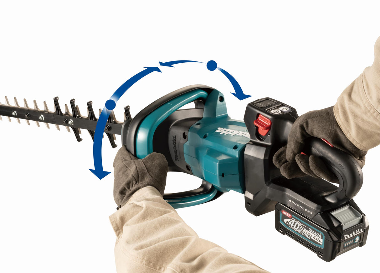 Makita UH007GZ 40V MAX Li-Ion XGT - Cortasetos sin escobillas de 75 cm, baterías y Cargadores no incluidos