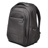 Kensington K60381EU - Mochila Contour 2.0 Pro para Portátiles 17", Diseño Ergonómico, Protección RFID, Compartimento Antirrobo, Resistente al Agua, Apta para Controles TSA, Correas Acolchadas, Negro