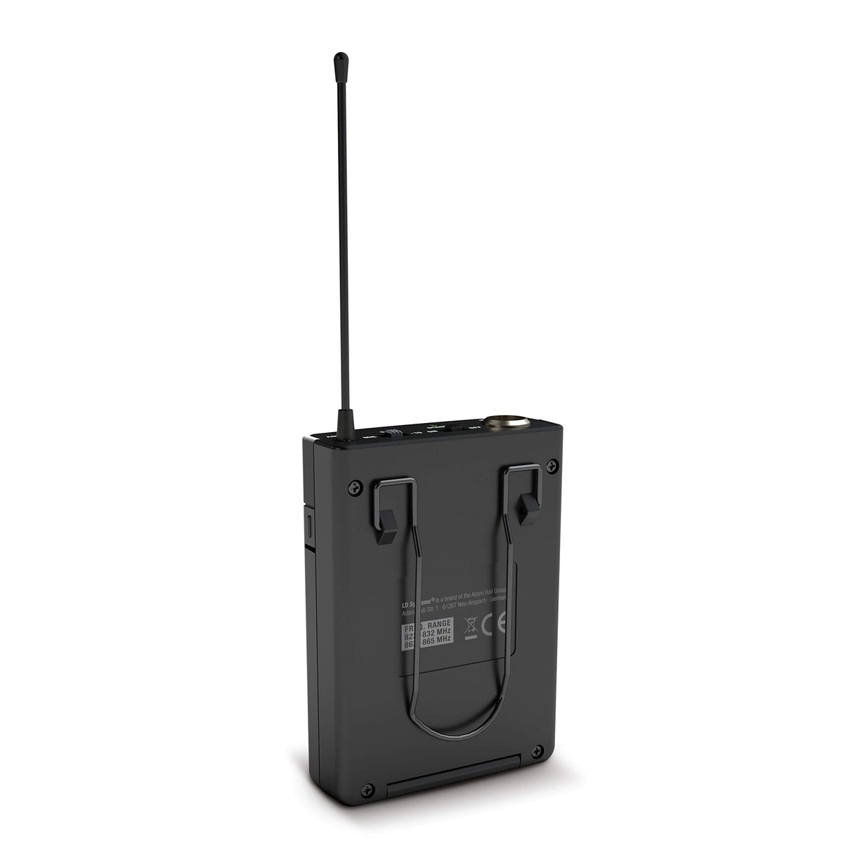 LD Systems U308 BPH - Sistema inalámbrico con petaca y micrófono de diadema - 863 - 865 MHz + 823 - 832 MHz