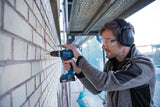 Bosch Professional 18V System GSB 18V-45 - Taladro percutor a batería (45 Nm, 1900 rpm, sin batería, en caja), Azul