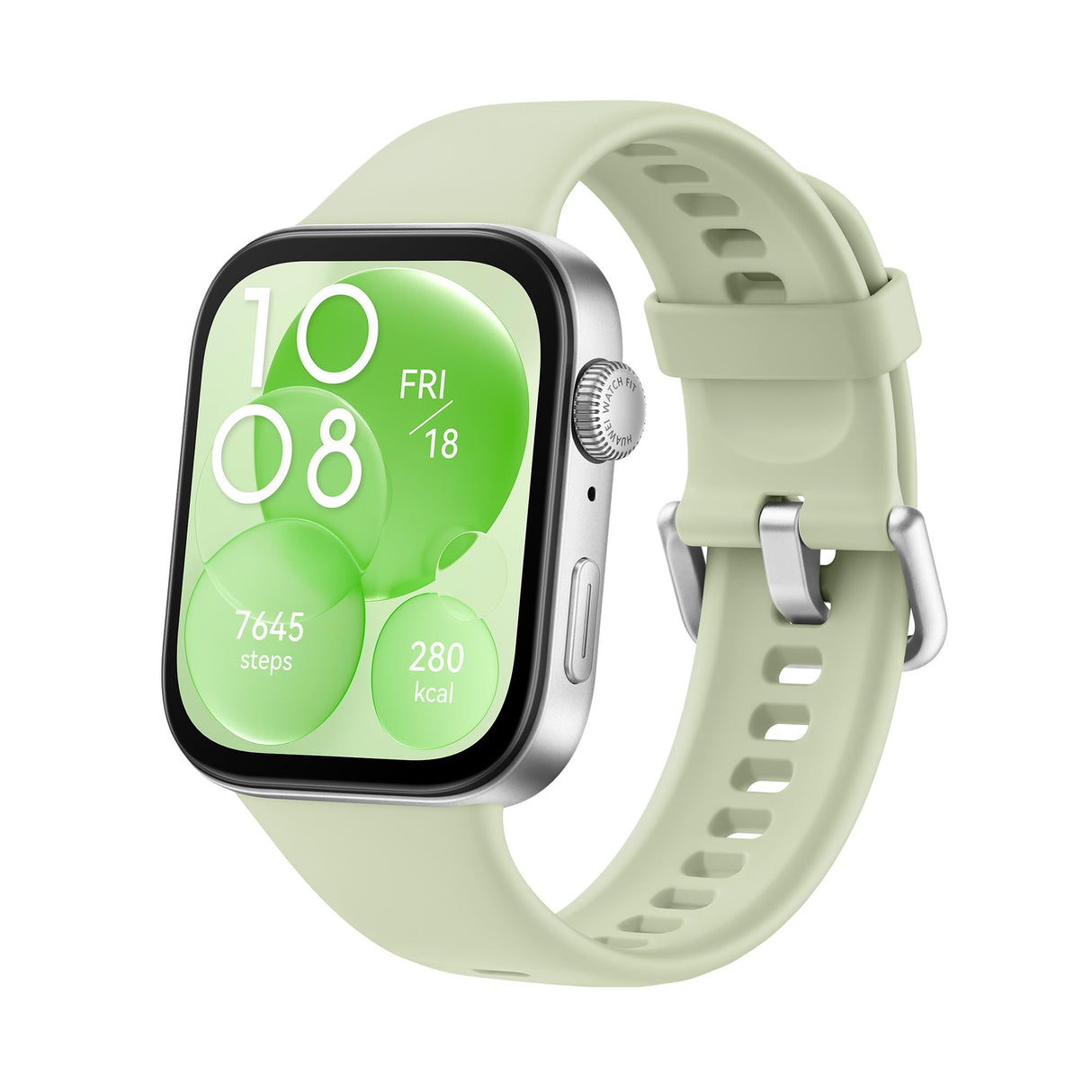 Huawei Watch FIT 3, Pantalla AMOLED de 1.82 Pulgadas, Diseño Ultrafino, Llamadas por Bluetooth, hasta 10 días de batería, Compatible con Android & iOS, Verde