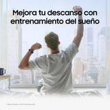 Samsung Galaxy Watch8 Classic 46mm, LTE, Correa Híbrida, Smartwatch con Diseño con Bisel Giratorio, Garantía 3 Años + 1 año Extra, Blanco (Versión Española)