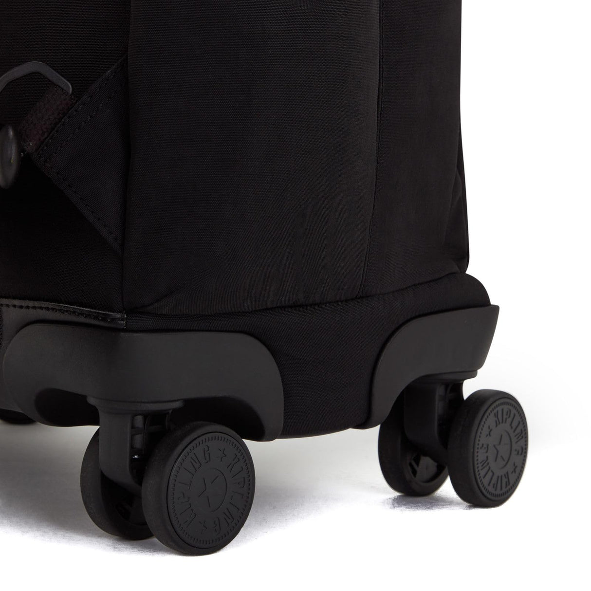 Kipling New Zea Mochila Grande con Ruedas, True Black (Negro)