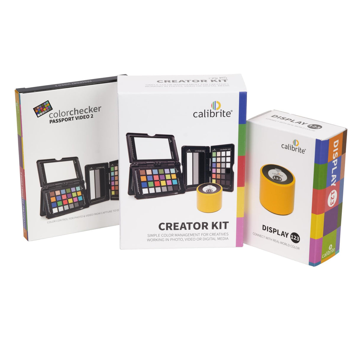 Calibrite Creator Kit - Display 123 y Passport Video 2 (CC123-PPV2)