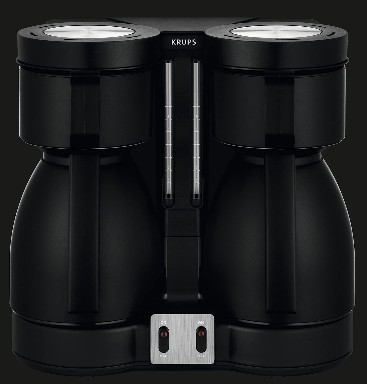 Krups KT 8501 - Cafetera de filtro, 1700 W, 16 tazas, plástico, negro