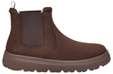 UGG Burleigh Chelsea, Botas de moda Hombre, Negro, 42 EU