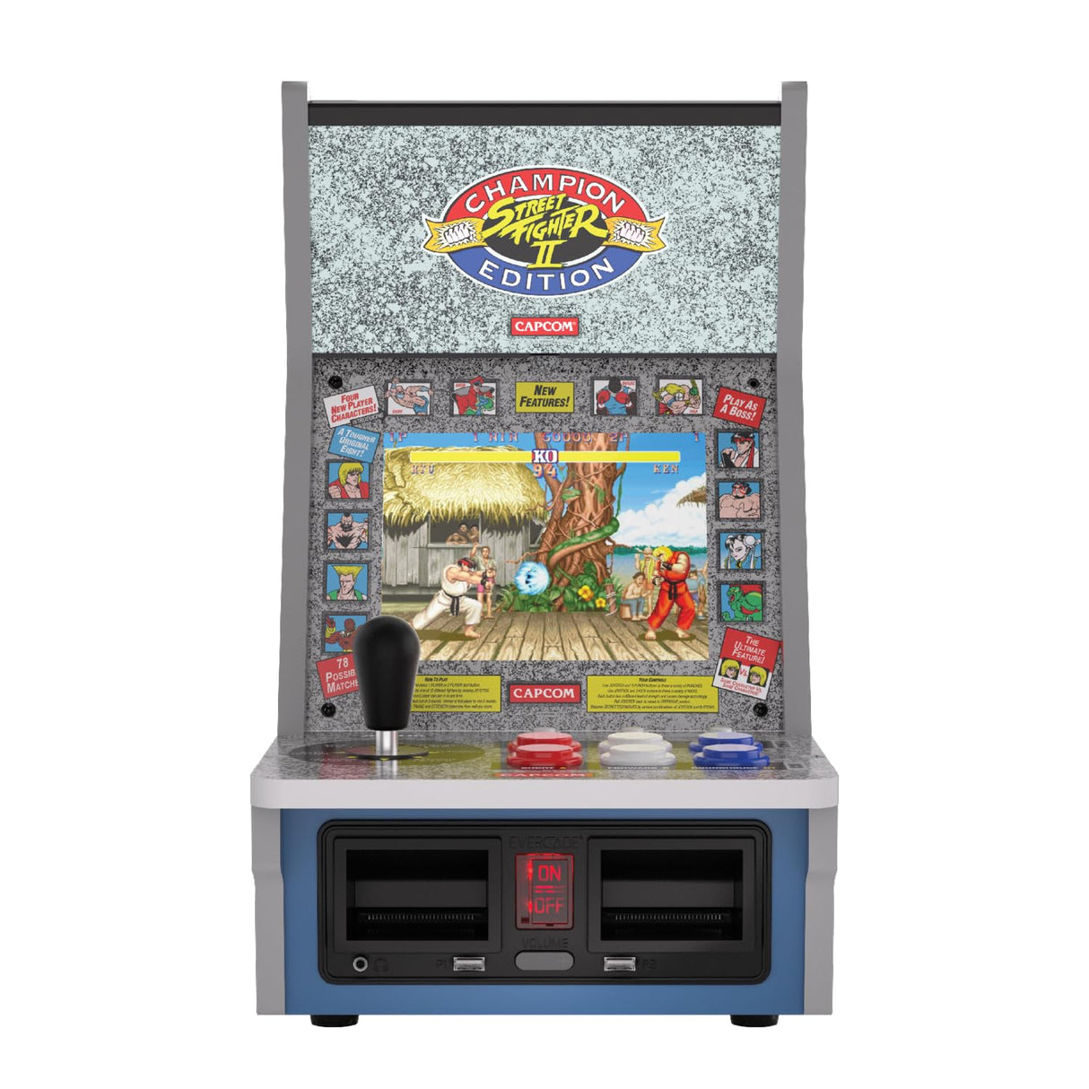 Evercade Alpha Street Fighter Bartop Arcade