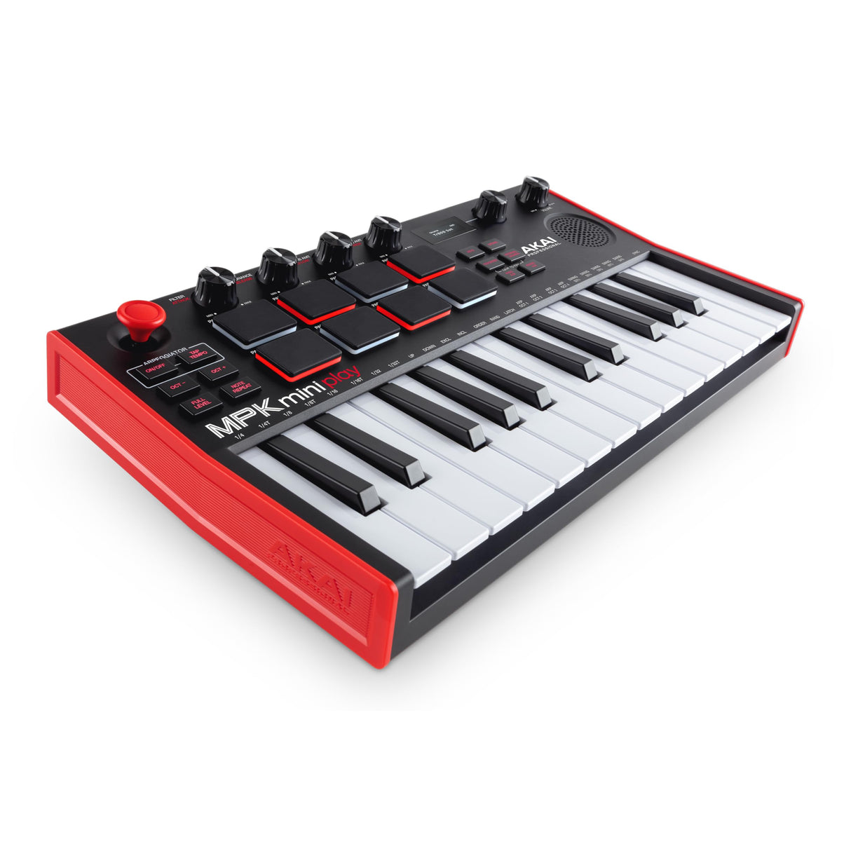Akai Professional MPK Mini Play MK3 - Teclado Controlador MIDI con Altavoz y Sonidos Integrados, Pads MPC, Teclado Dinámico, Software de Producción Musical y Native Instruments Sound Package