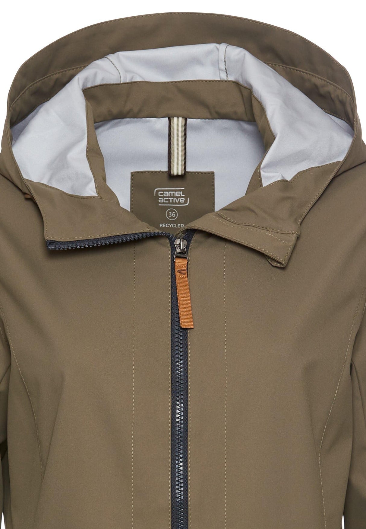 camel active 320490-5r25 Chaqueta, Caqui, 36 Mujeres