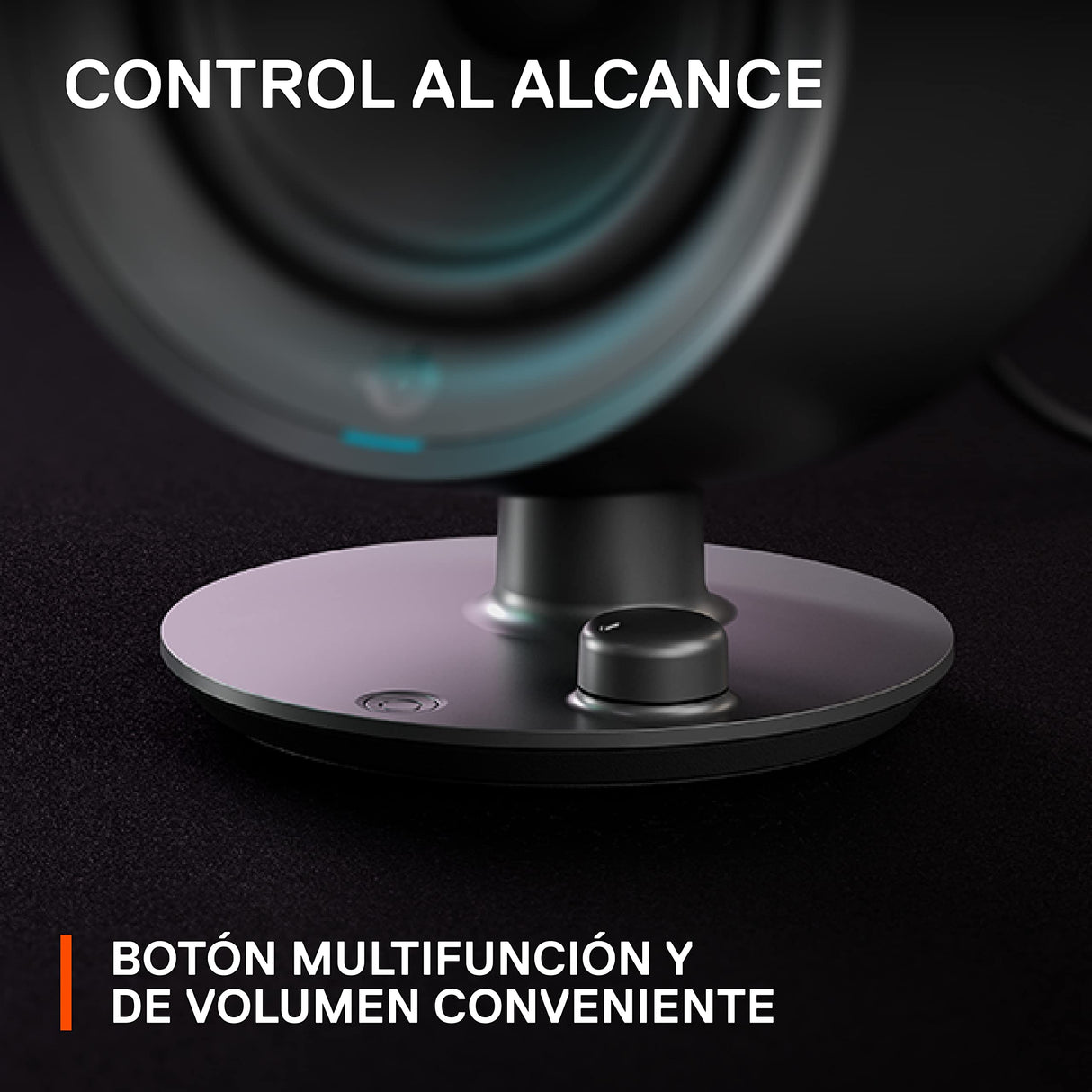 SteelSeries Arena 3 - Altavoces gaming de rango completo 2.0 – Audio inmersivo – Controles de altavoz – Controladores de altavoces 4" – Cableado y Bluetooth – Aux de 3.5mm – PC, Mac, Móvil