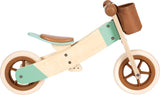 small foot Bicicleta de Aprendizaje y Triciclo marrón Caramelo Maxi, Rueda de Madera, a Partir de 12 Meses, 12498, Color