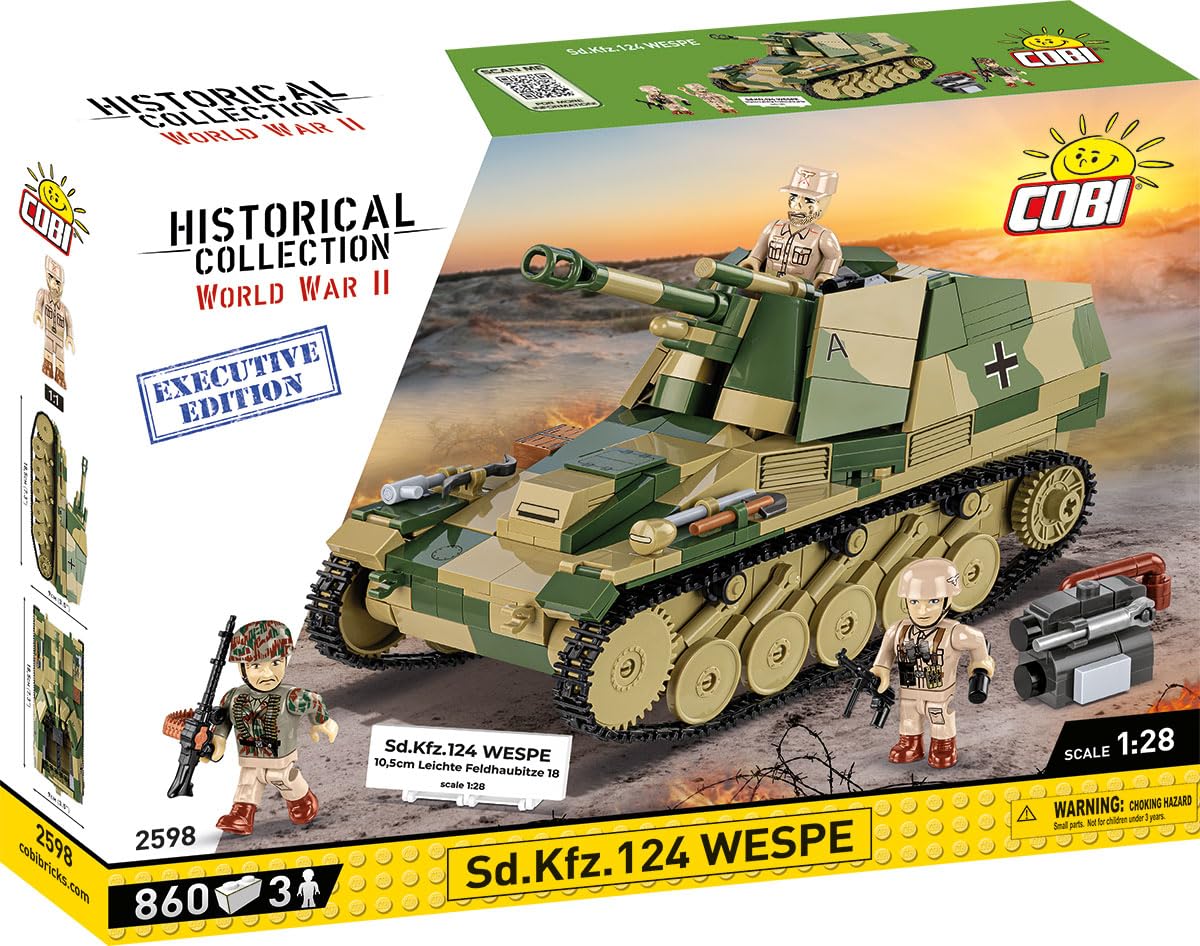 COBI - Colección histórica - SD Kfz 124 Wespe Exec Ed
