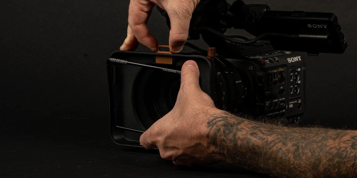 PolarPro - Nano MatteBox - Caja Mate Ultraligera - Diseñada para cardanes - Compatible con filtros PolarPro y filtros estándar 4x5.65
