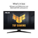 ASUS Monitor TUF Gaming VG328QA1A 32" Full HD (Overclock de hasta 170Hz (165Hz nativo), Extreme Low Motion Blur, FreeSync Premium, 1ms (MPRT), Shadow Boost)