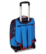 Seven Spiderman Big Trolley Escuela Fija, Azul, 2 en 1, Doble Uso, Trolley y Mochila, Mochila Escuela Primaria, Niño, turquesa, Blu, Casual
