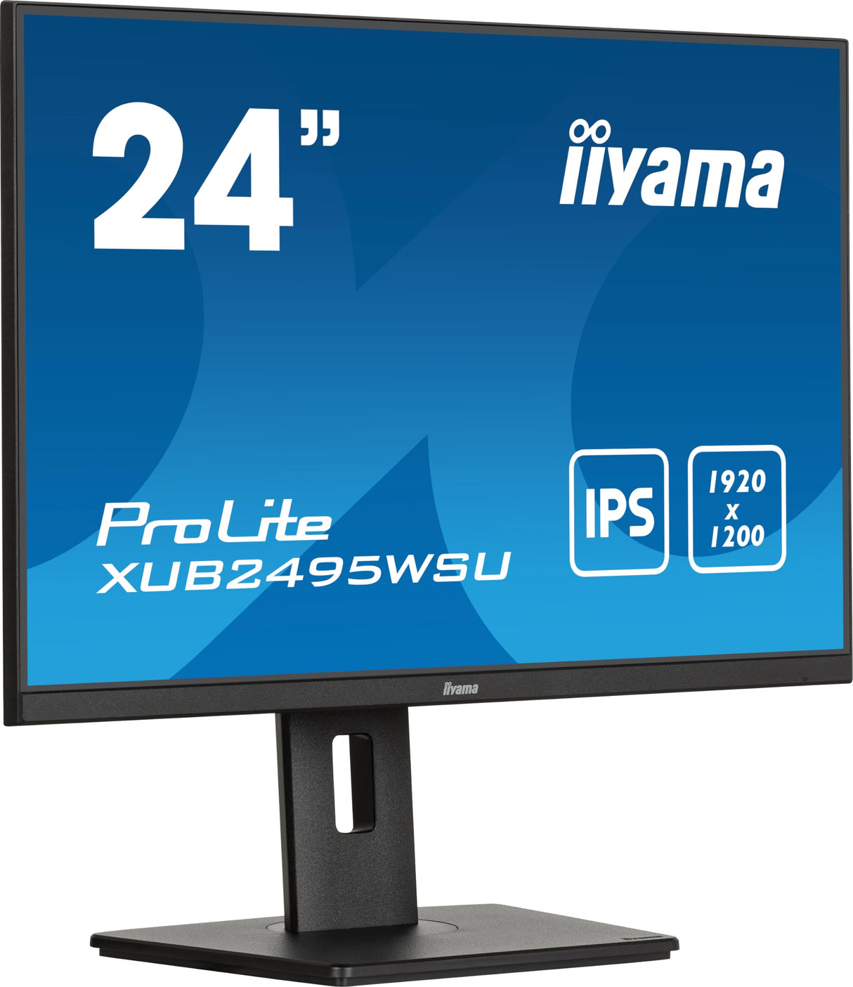 iiyama XUB2495WSU-B7 24,1" Panel IPS, 1920x1200, 300cd/m², HDMI, DisplayPort, 4ms, Altavoces, USB 3x 3.2+1xC (15W), 15cm Regulable en altura, Pivotante