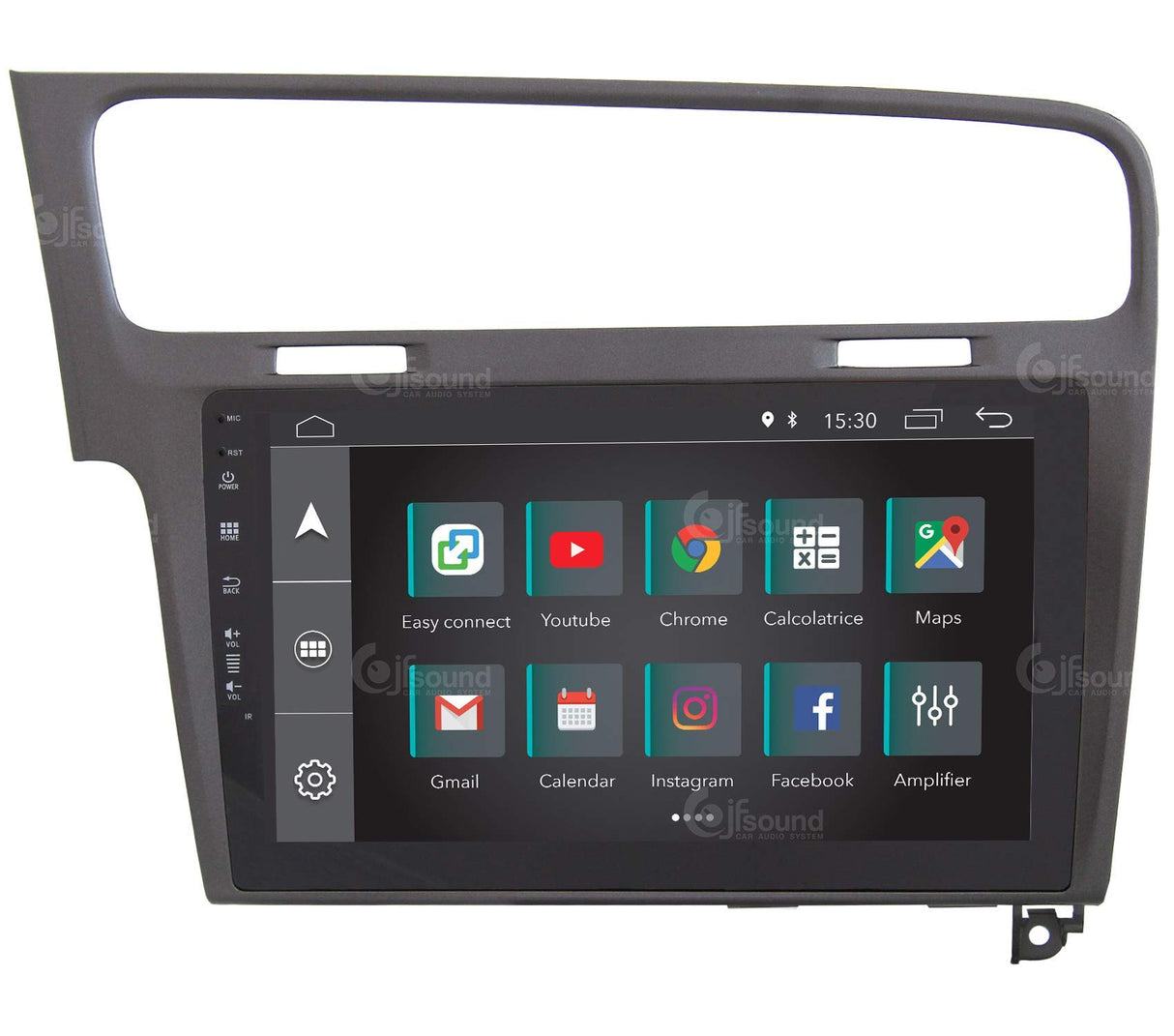 Jf Sound car audio system Radio de Coche Personalizada Golf 7 Android GPS Bluetooth WiFi Dab USB Full HD Touchscreen Display 10”