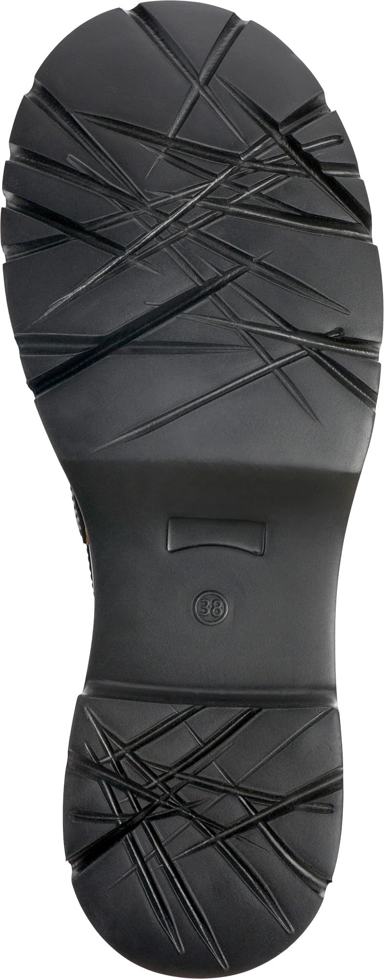 Camper Milah K201425, Moccasin Mujer, Negro 002, 37 EU