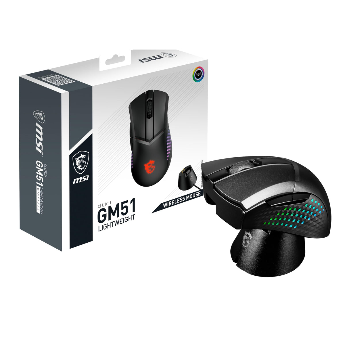 MSI Clutch GM51 Lightweight Wireless