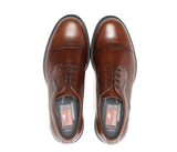 Fluchos Simon Zapatos de Cordones Derby, Hombre, Marrón (Libano 000), 45 EU (10.5 UK)