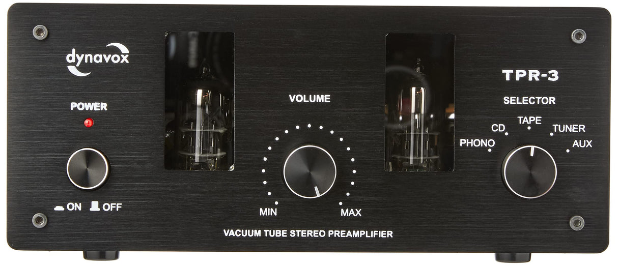 Dynavox TPR-3 Tubo Preamplificador Negro